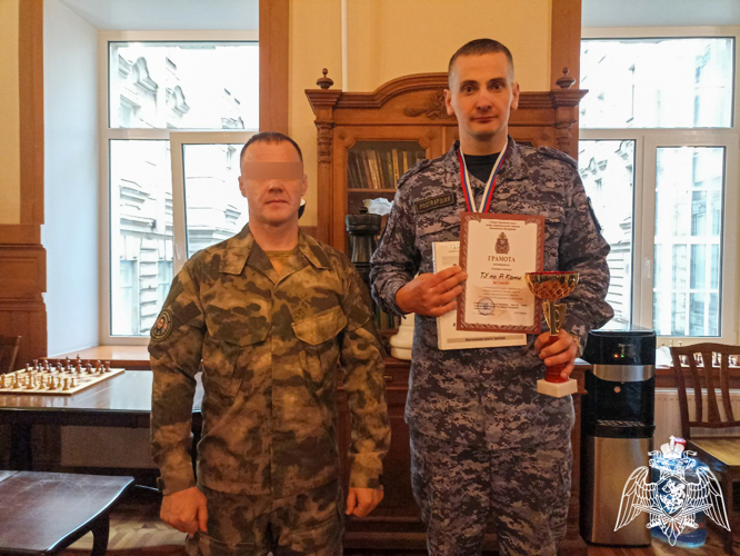 Команда Росгвардии Коми стала победителем чемпионата Северо-Западного округа Росгвардии по шахматам