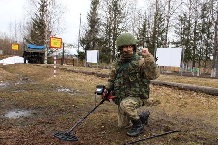 В Сыктывкаре с военнослужащими по призыву проведены практические занятия по специальной подготовке 