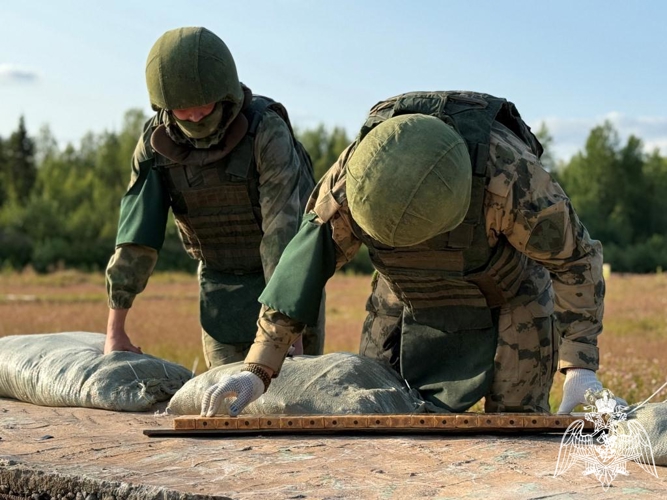 В Сыктывкаре завершился конкурс полевой выучки инженерных подразделений Росгвардии