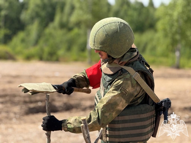 В Сыктывкаре завершился конкурс полевой выучки инженерных подразделений Росгвардии