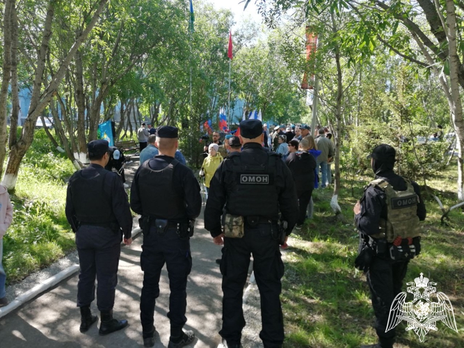 В Коми росгвардейцы обеспечили безопасность мероприятий, посвященных Дню воздушно-десантных войск