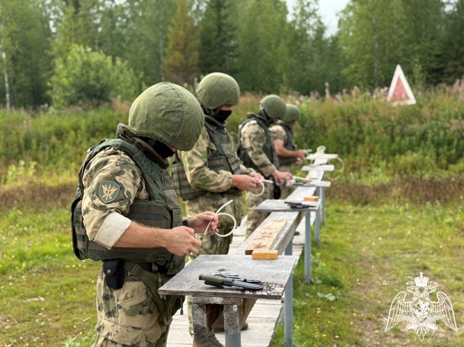 В Сыктывкаре специалисты инженерных подразделений Росгвардии проходят профессиональную подготовку