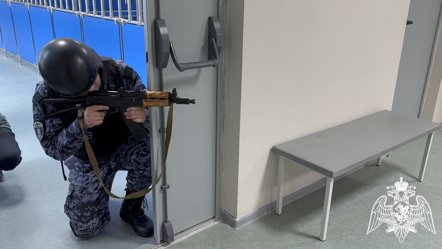 В Коми росгвардейцы приняли участие во всероссийских антитеррористических учениях