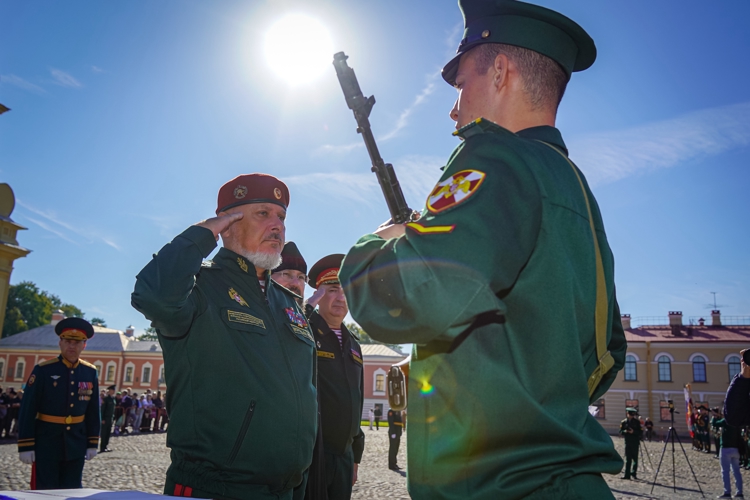 Первокурсники из Республики Коми приняли Военную присягу в Военной академии Росгвардии в Санкт-Петербурге 