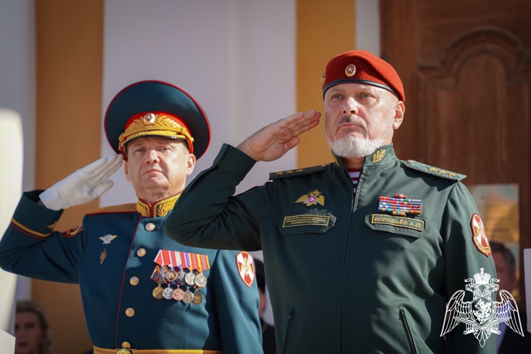Первокурсники из Республики Коми приняли Военную присягу в Военной академии Росгвардии в Санкт-Петербурге 