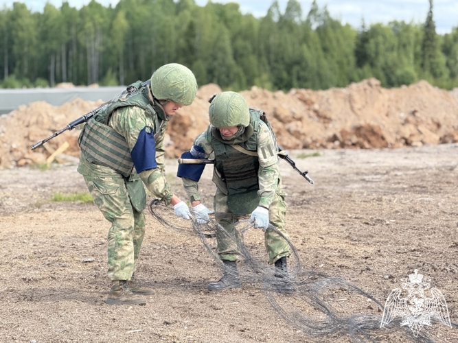Центр подготовки личного состава Северо-Западного округа Росгвардии отмечает годовщину образования