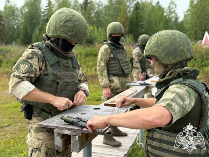 Центр подготовки личного состава Северо-Западного округа Росгвардии отмечает годовщину образования
