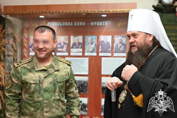 В Сыктывкаре прошла пастырская встреча митрополита Филиппа с военнослужащими Центра подготовки личного состава Северо-Западного округа Росгвардии 