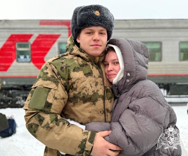 Более ста призывников из Республики Коми отправились служить в воинские части Росгвардии