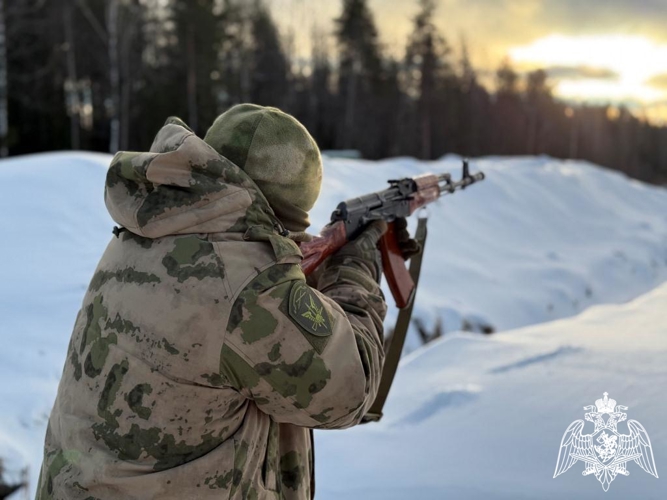 В Республике Коми росгвардейцы повышают навыки борьбы с беспилотниками