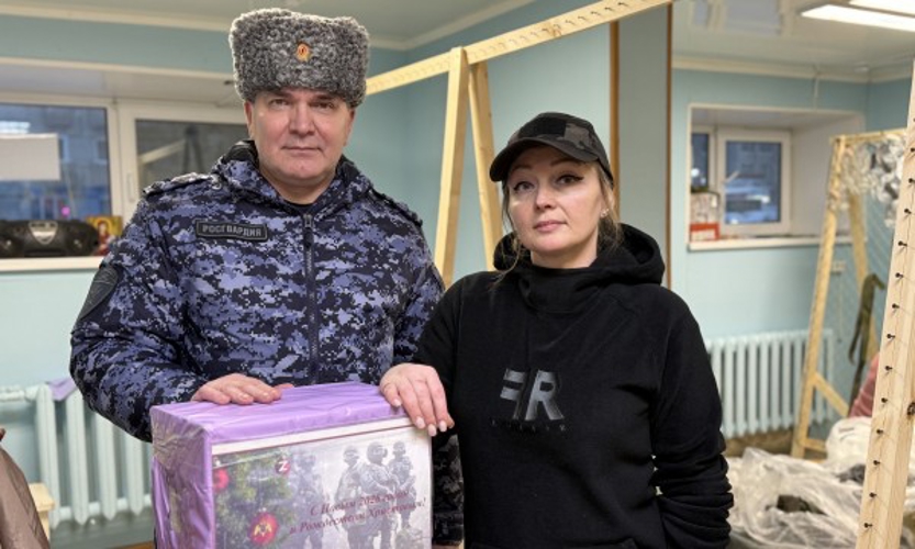 Управление Росгвардии по Республике Коми присоединилось к новогоднему гуманитарному сбору для школ Херсонской области