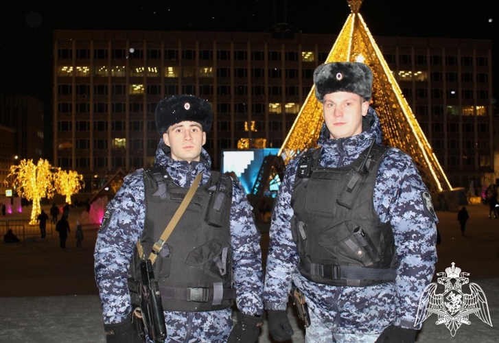 В Республике Коми росгвардейцы обеспечат правопорядок и безопасность граждан в новогодние праздники