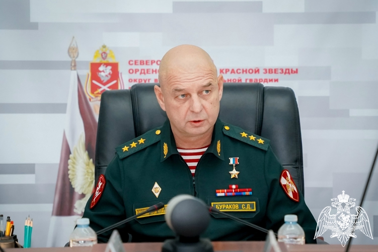 В Сыктывкаре начальник регионального управления Росгвардии принял участие в заседании Военного совета Северо-Западного округа Росгвардии
