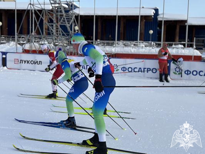 В Сыктывкаре завершились чемпионаты Росгвардии по лыжным гонкам и служебному двоеборью