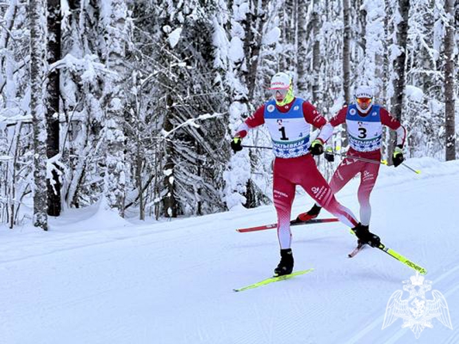 В Сыктывкаре завершились чемпионаты Росгвардии по лыжным гонкам и служебному двоеборью
