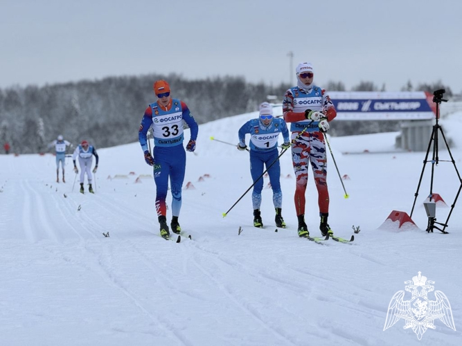 В Сыктывкаре состоялось открытие чемпионатов Росгвардии по лыжным гонкам и служебному двоеборью