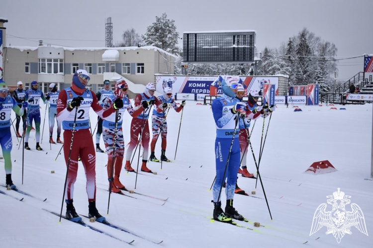 В Сыктывкаре состоялось открытие чемпионатов Росгвардии по лыжным гонкам и служебному двоеборью