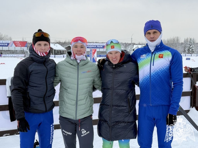 В Сыктывкаре состоялось открытие чемпионатов Росгвардии по лыжным гонкам и служебному двоеборью