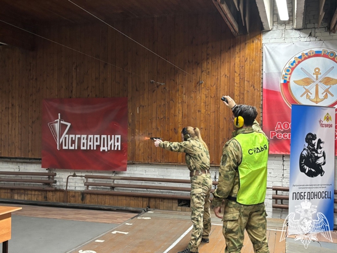 В Сыктывкаре определены победители чемпионата Росгвардии по служебному двоеборью