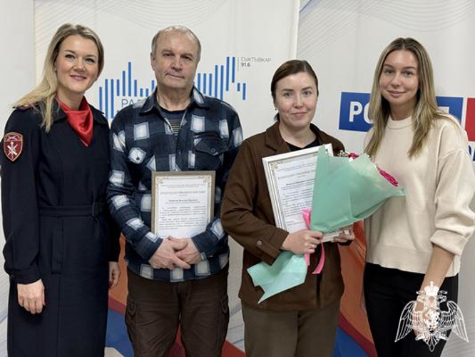 Начальник Управления Росгвардии по Республике Коми поздравил журналистов с Днем российской печати