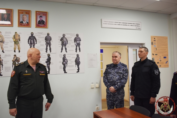 Заместитель командующего Северо-Западным округом Росгвардии посетил подразделения Росгвардии в Республике Коми
