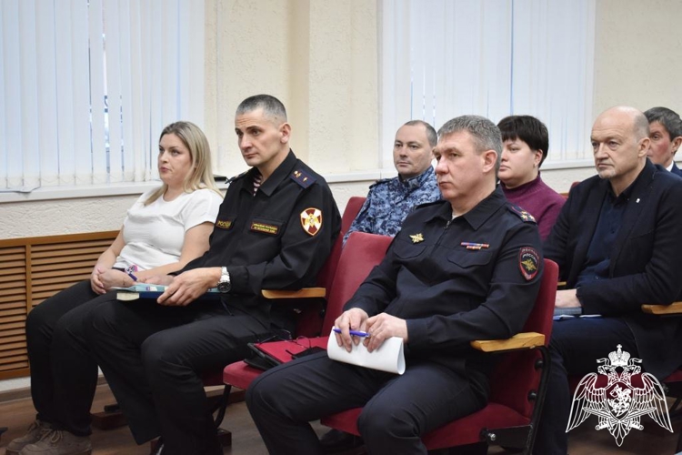 В Управлении Росгвардии по Республике Коми состоялось координационное совещание с частными охранными организациями