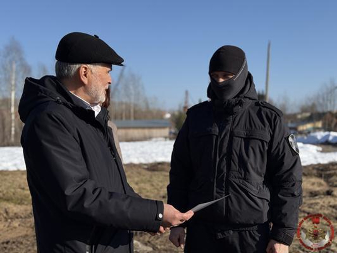 В Сыктывкаре прошла акция «Погода с Росгвардией»