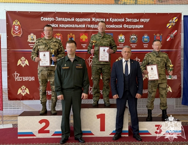 В Сыктывкаре завершился чемпионат Северо-Западного округа Росгвардии по боксу