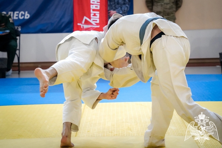 Росгвардейцы из Республики Коми состязались в чемпионате Северо-Западного округа Росгвардии по дзюдо