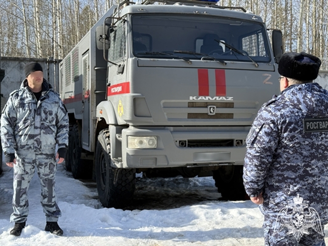 В Республике Коми начался перевод вооружения и техники Росгвардии на летний режим эксплуатации