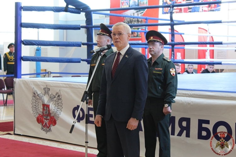 В Сыктывкаре состоялось открытие чемпионата Северо-Западного округа Росгвардии по боксу