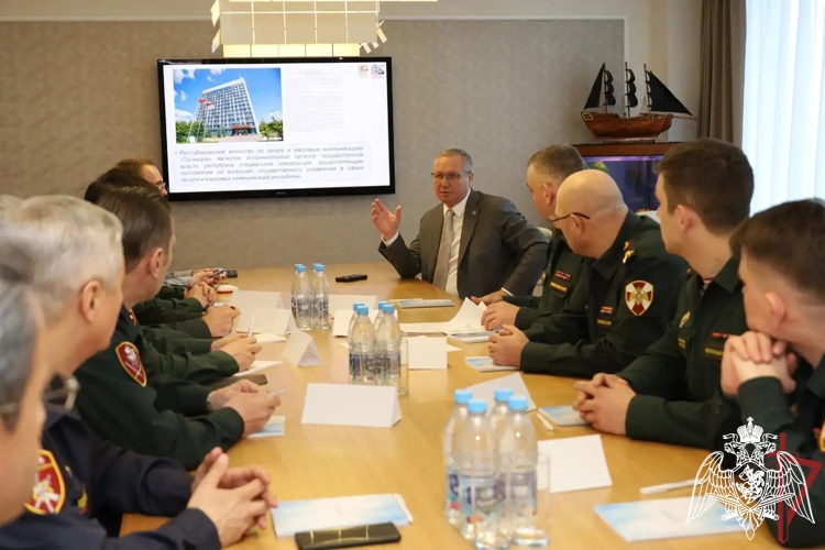 Учебно-методический сбор с руководителями пресс-служб округов войск национальной гвардии прошел в Казани