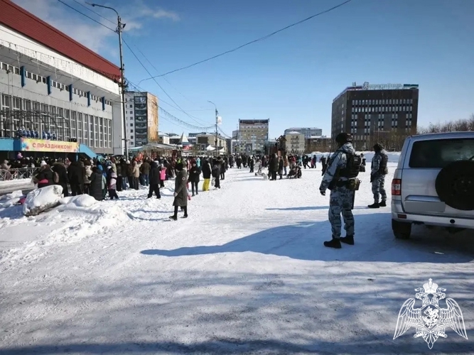 Росгвардейцы обеспечивают безопасность пасхальных мероприятий в Республике Коми