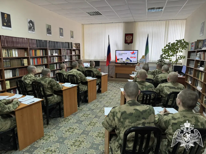 Росгвардейцы Республики Коми приняли участие во Всероссийской акции «Диктант Победы»