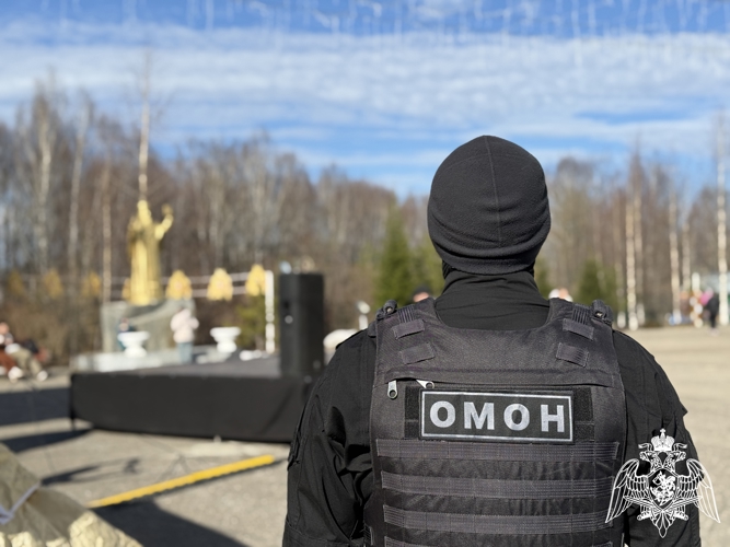 Росгвардейцы обеспечивают безопасность пасхальных мероприятий в Республике Коми