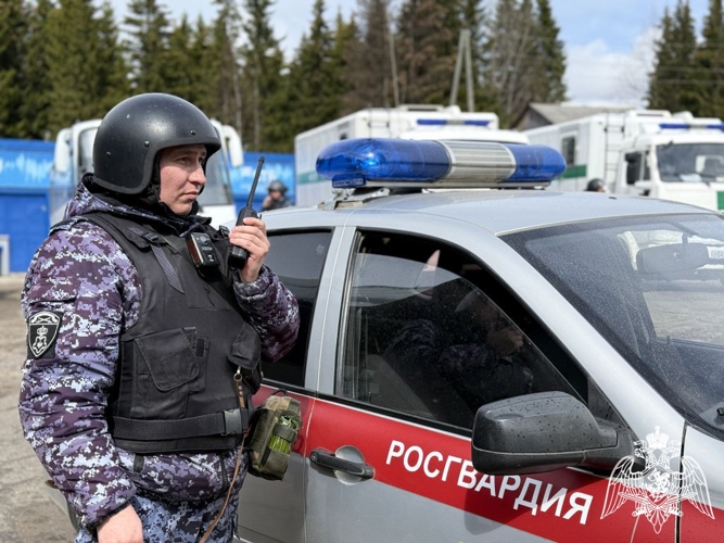 В Коми сотрудники Росгвардии приняли участие в тактико-специальном учении