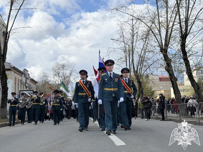 Начальник Управления Росгвардии по Республике Коми принял участие в торжественных мероприятиях, посвященных 81-й годовщине Победы в Великой Отечественной войны