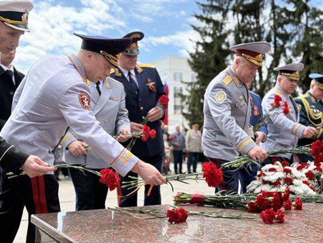 Начальник Управления Росгвардии по Республике Коми принял участие в торжественных мероприятиях, посвященных 81-й годовщине Победы в Великой Отечественной войны