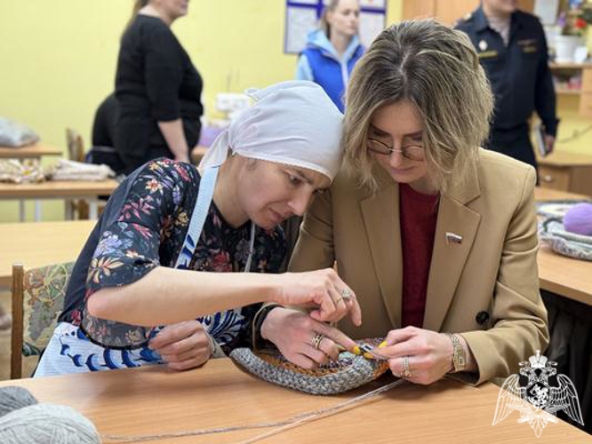 Росгвардия Коми совместно с представителями Совета Федерации, Госдумы и партии «Единой России» навестили воспитанников Республиканского Кочпонского интерната