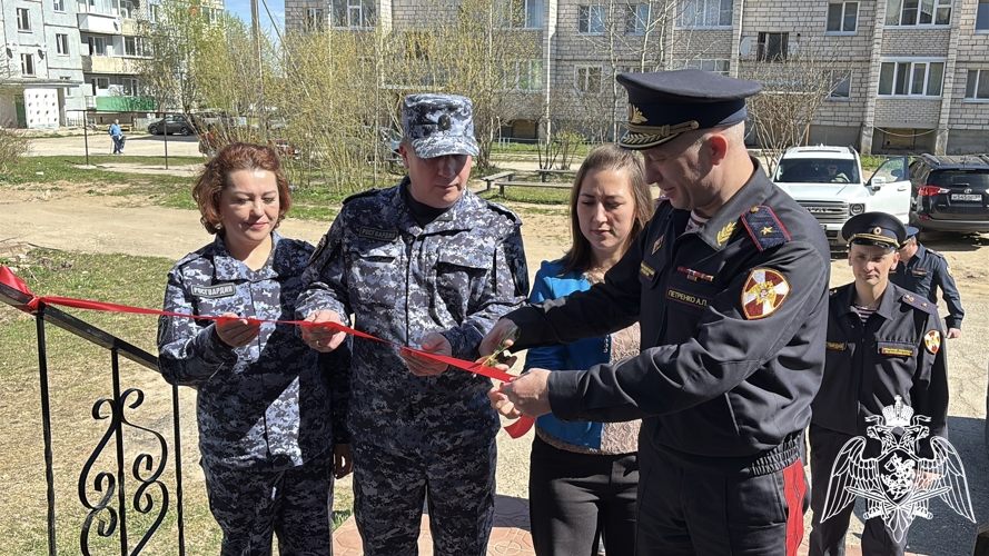 В Усть-Вымском районе открыли здание подразделения лицензионно-разрешительной работы Росгвардии