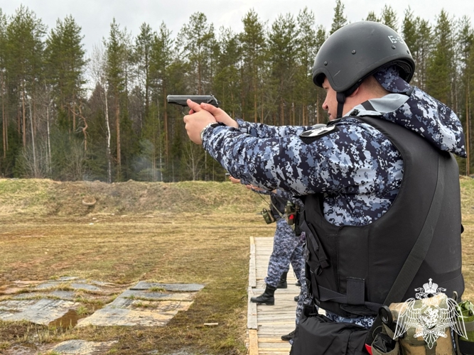 В Управлении Росгвардии по Республике Коми успешно завершена контрольная проверка за зимний период подготовки