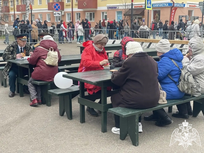 В Сыктывкаре росгвардейцы в День Победы приняли участие в тематических площадках