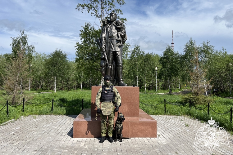 Профессиональный праздник кинологов Росгвардии: верность долгу и надёжность четвероногих помощников  