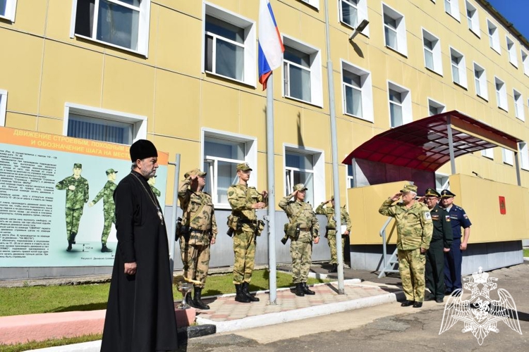 В Центре подготовки личного состава Северо-Западного округа Росгвардии стартовали военные сборы
