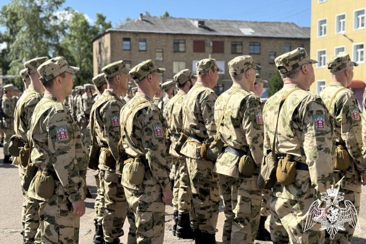 В Центре подготовки личного состава Северо-Западного округа Росгвардии стартовали военные сборы