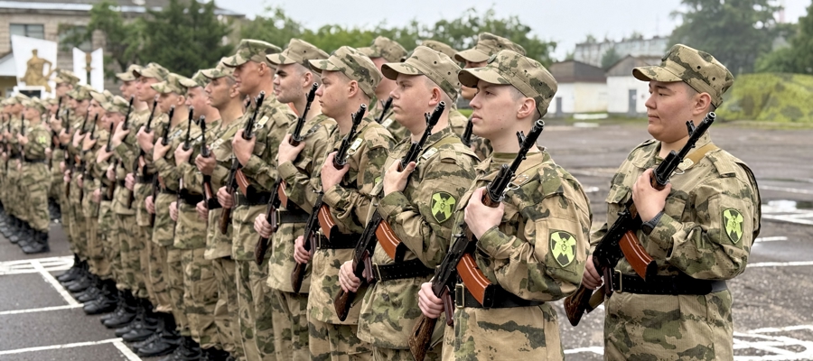 В столице Республики Коми состоялась торжественная церемония принятия присяги военнослужащими по призыву