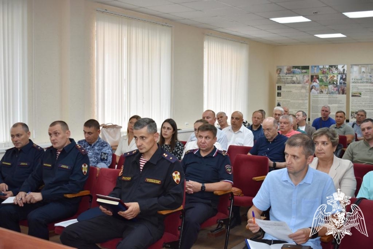 В Управлении Росгвардии по Республике Коми состоялось координационное совещание с частными охранными организациями  