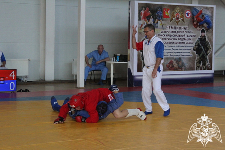 Росгвардеец из Коми стал серебряным призером в личном первенстве по в Чемпионате Северо-Западного округа Росгвардии по спортивному самбо