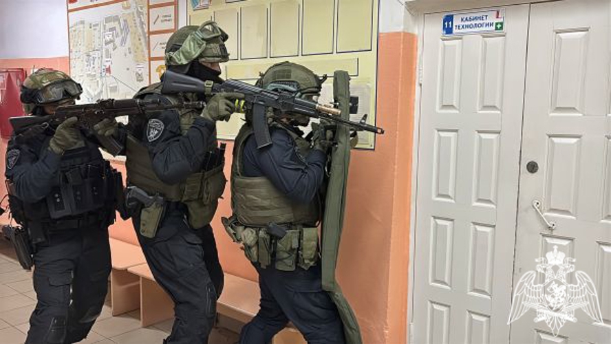 В Коми сотрудники Росгвардии приняли участие во всероссийских антитеррористических учениях