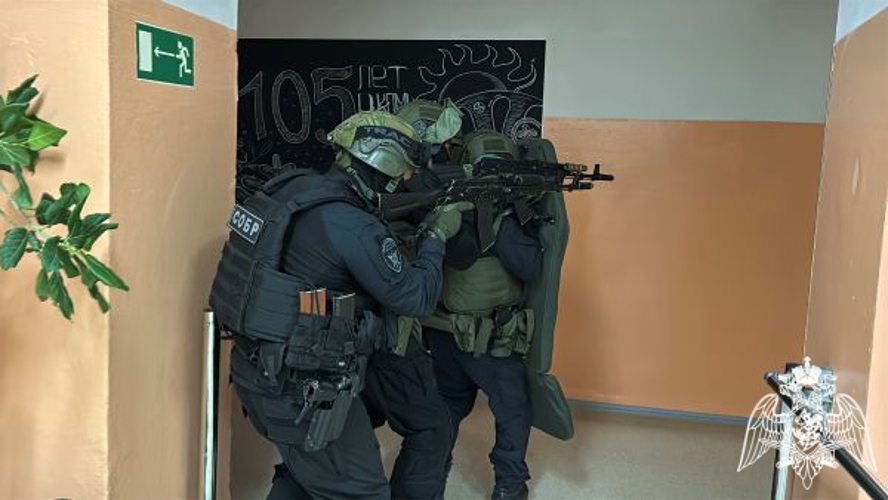 В Коми сотрудники Росгвардии приняли участие во всероссийских антитеррористических учениях